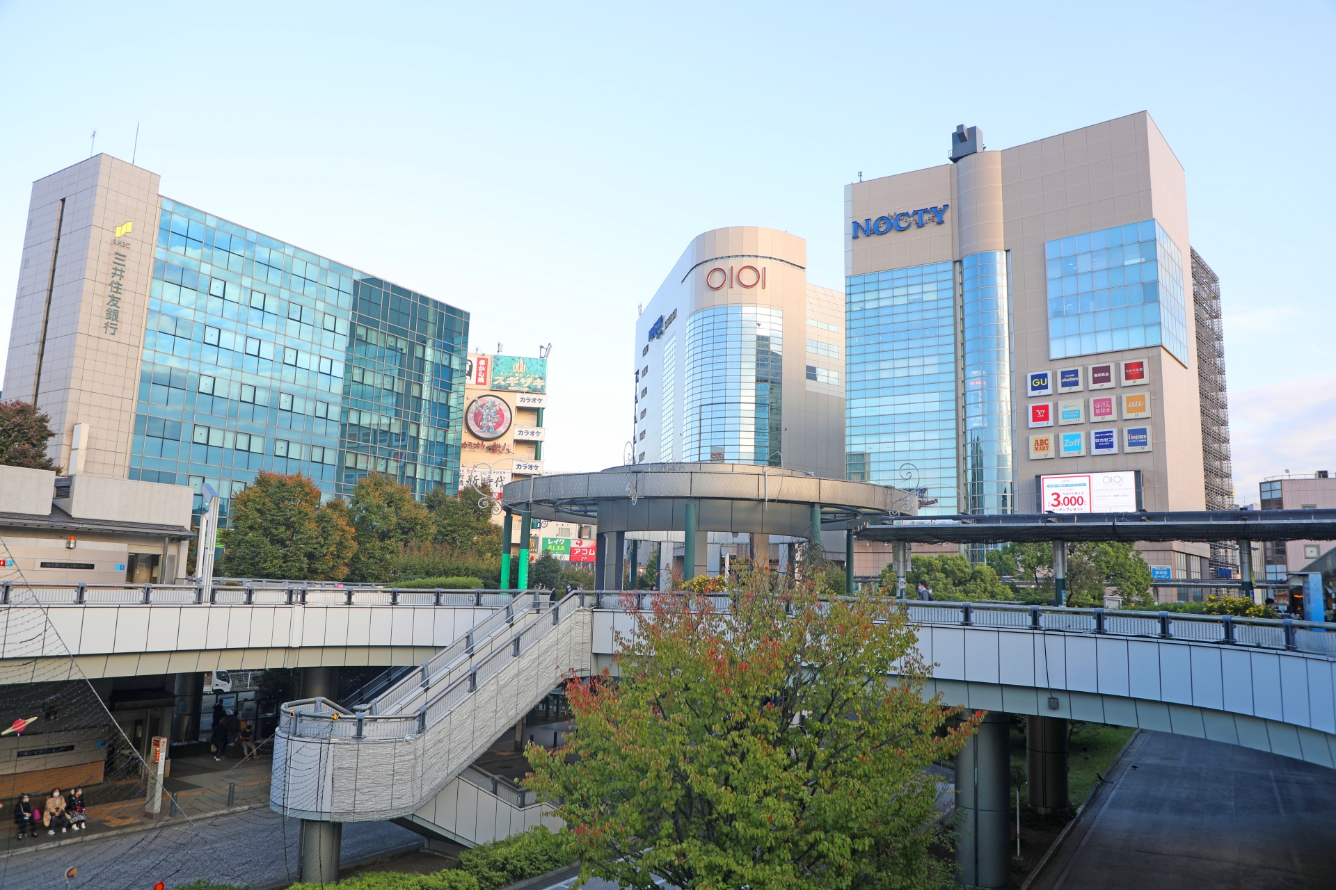 川崎の街並み