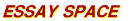 ESSAY SPACE title